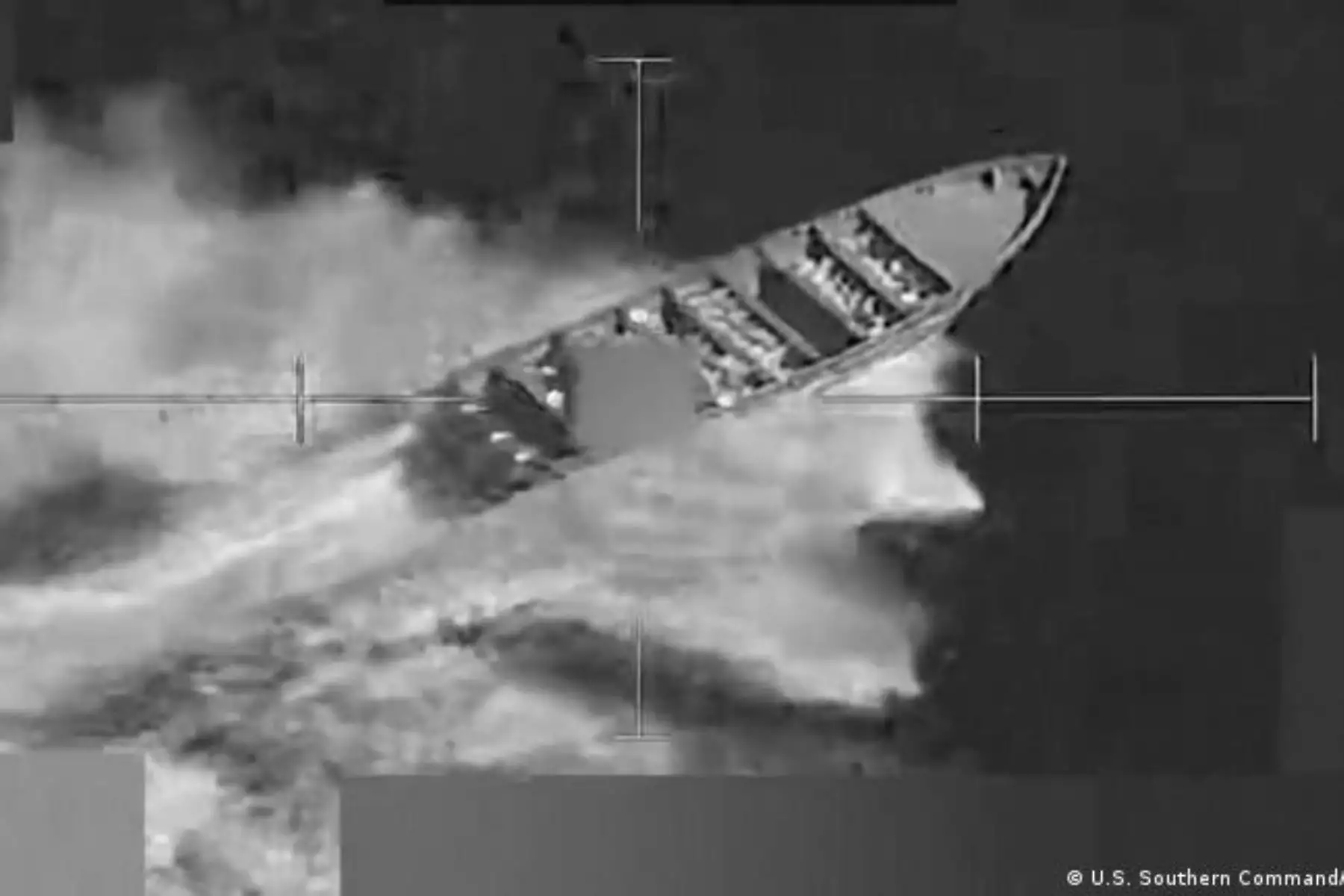 EE. UU. destruye otra lancha en el Caribe y mata a tres tripulantes en la operación