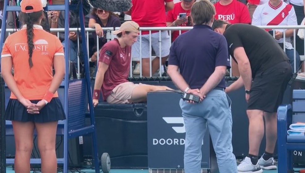 Ignacio Buse cayó en su debut en el ATP de Miami ante el Bosnio Dzumhur