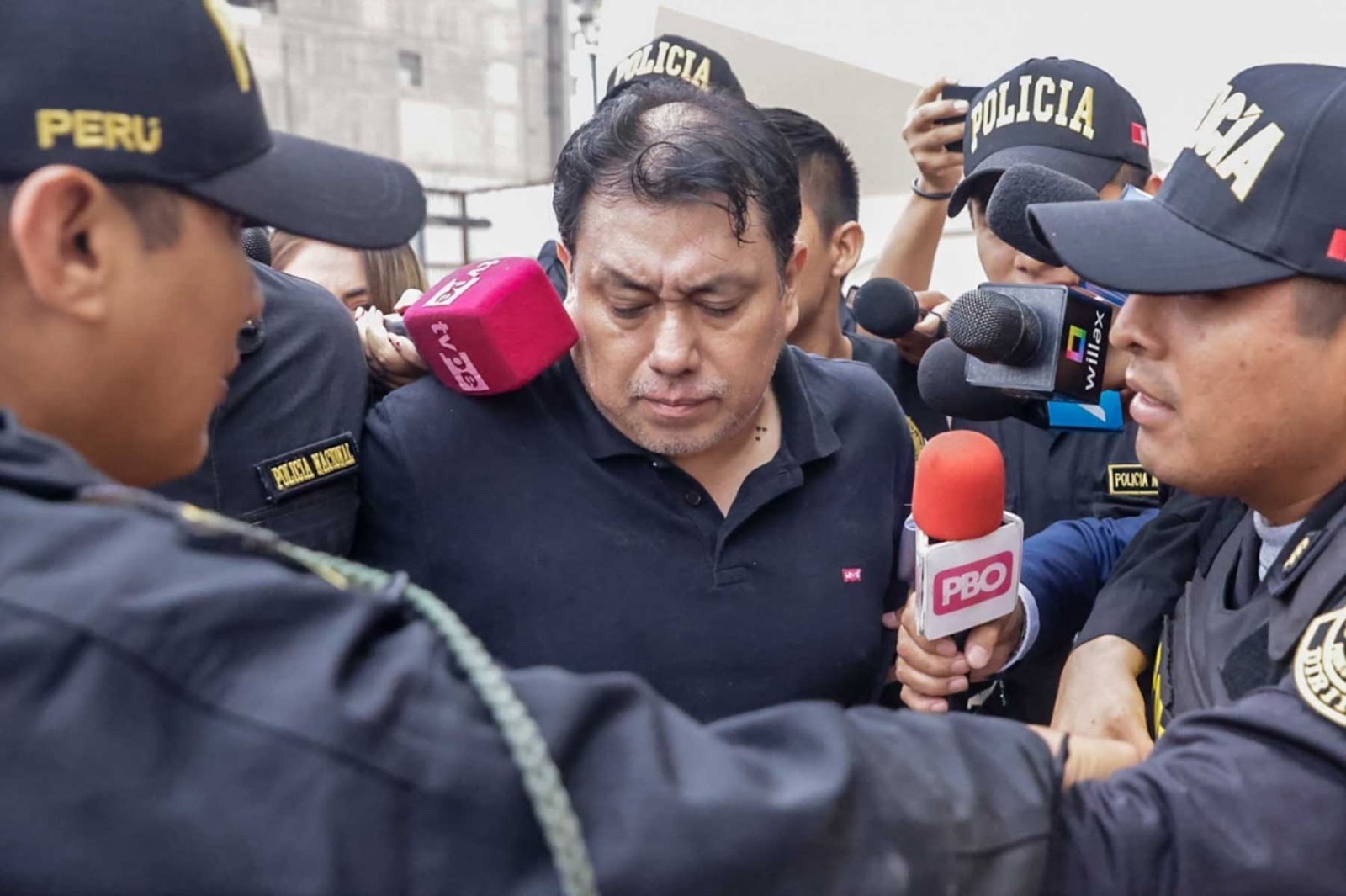 Exfuncionario de ONPE es trasladado a la Fiscalía Penal Corporativa de Lima Cercado