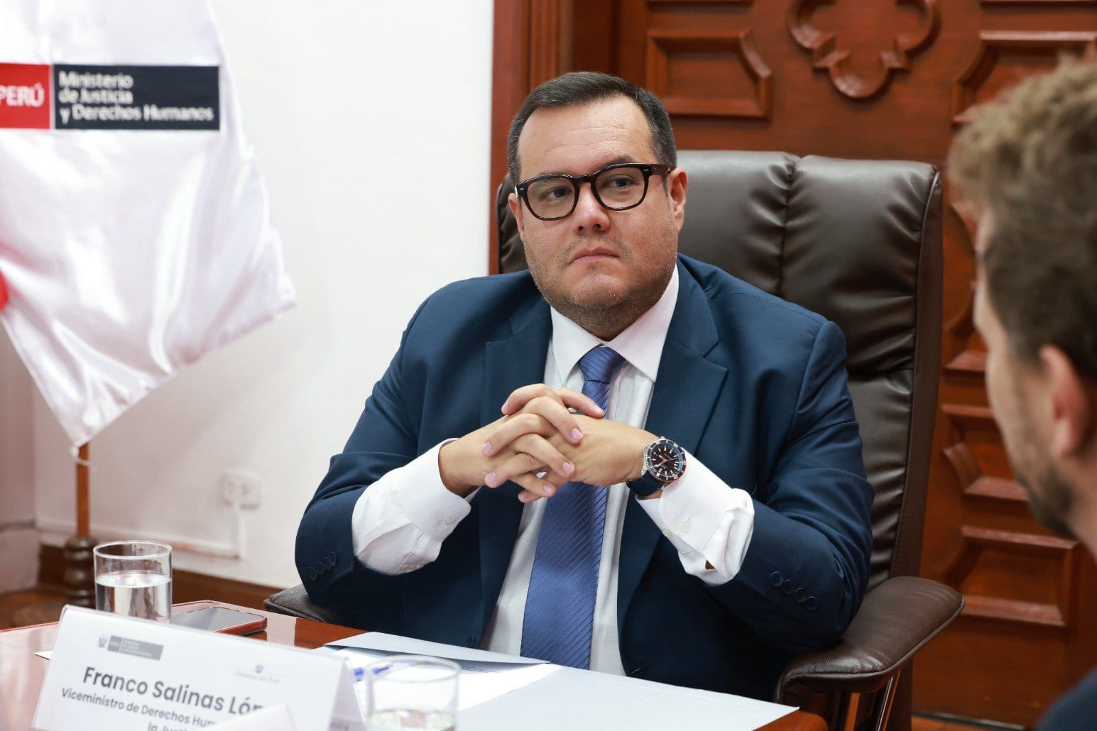 ¡Insólito! Cuestionado excongresista Franco Salinas ahora es viceministro de justicia