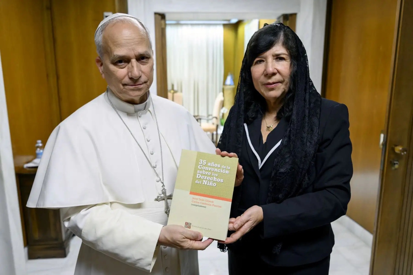 Papa León XIV envía bendiciones al Perú en audiencia con presidenta del Poder Judicial