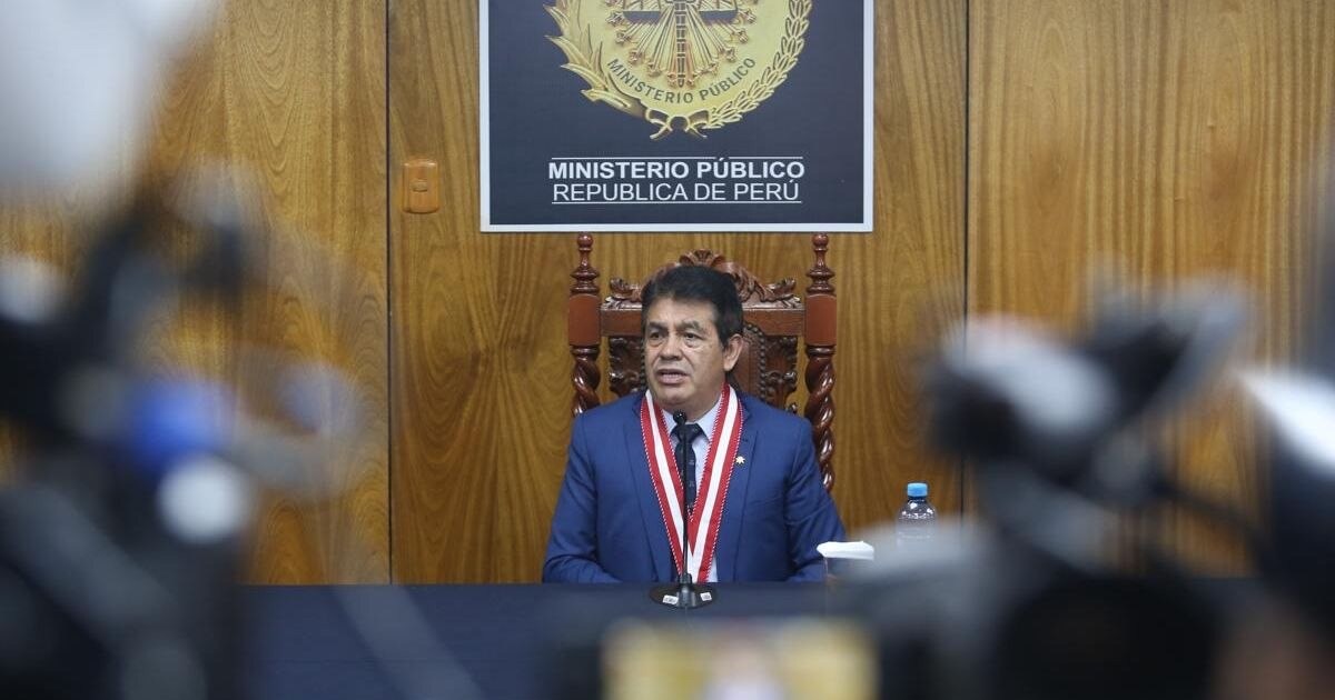 Fiscal de la Nación: necesitamos una reforma que nos devuelva confianza de la ciudadanía