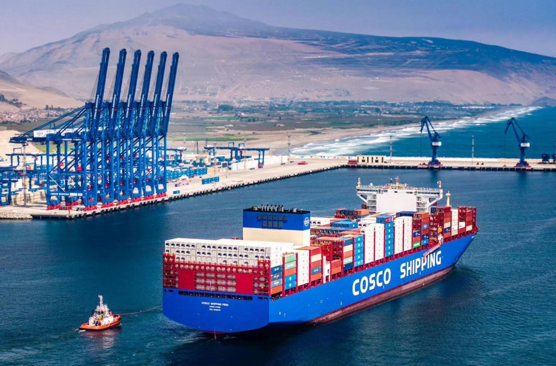 Puertos peruanos logran récord de 17.6 millones de toneladas entre enero y marzo 2026