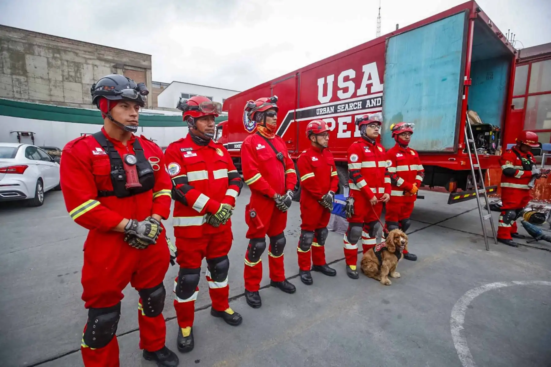 Bomberos USAR retornan al Perú tras culminar misión de rescate en Venezuela