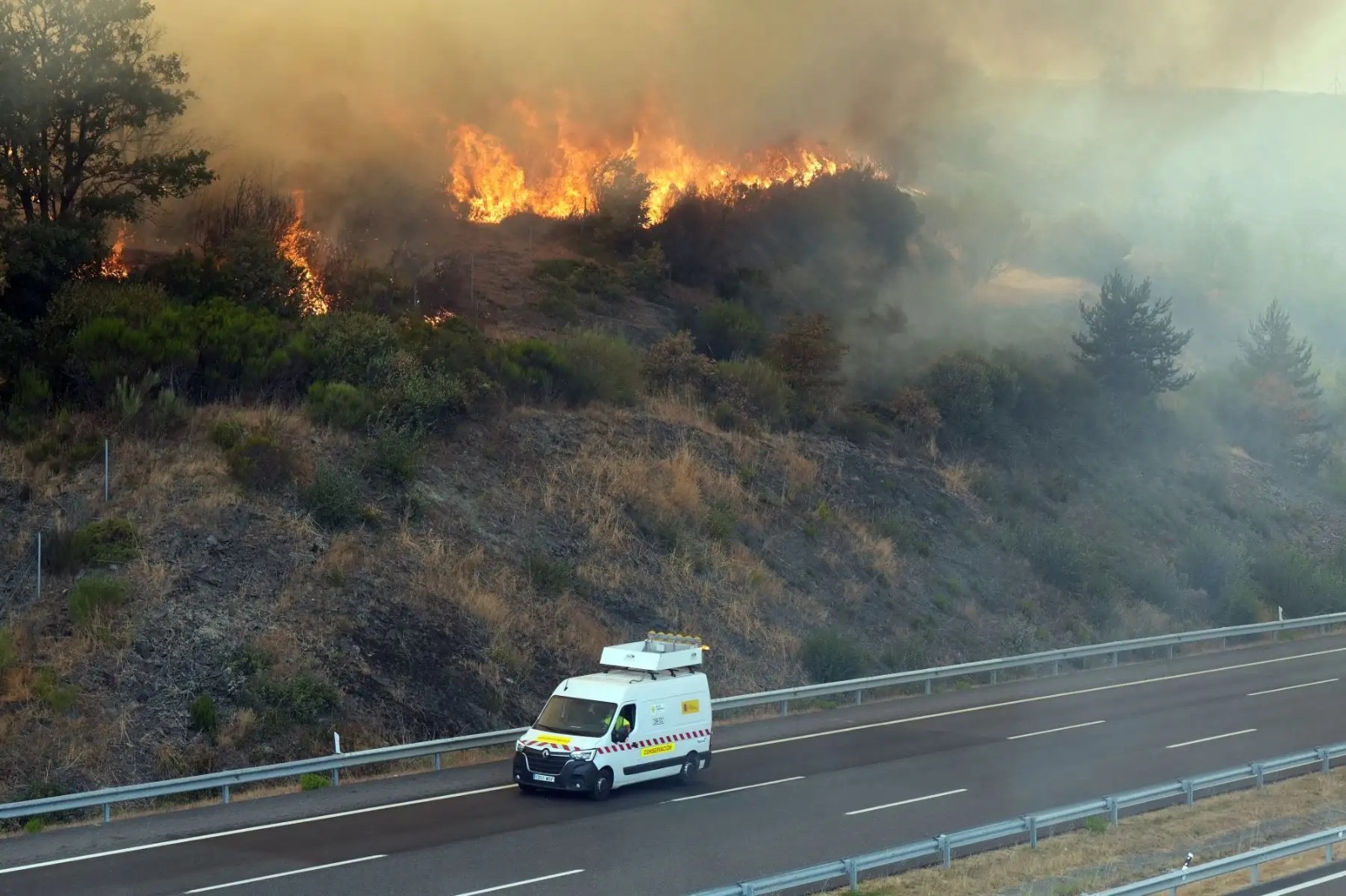 Incendios afectan bosques en diversos países de Europa atizados por el calor extremo