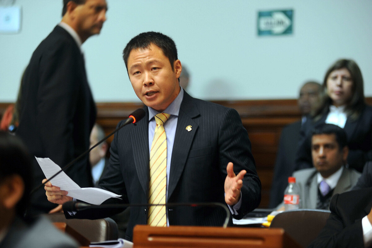 Kenji Fujimori en problemas.